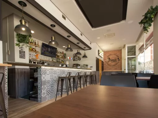 Reforma de local · Bar Sena